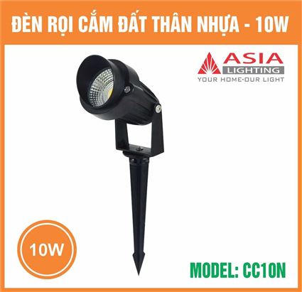 Đèn rọi cắm đất 10W - Thân nhựa