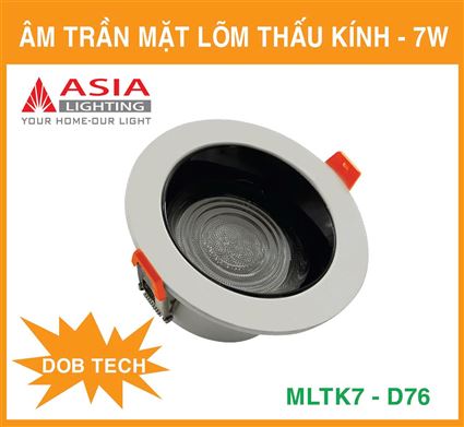 Âm trần mặt lõm thấu kính 7W - DOB