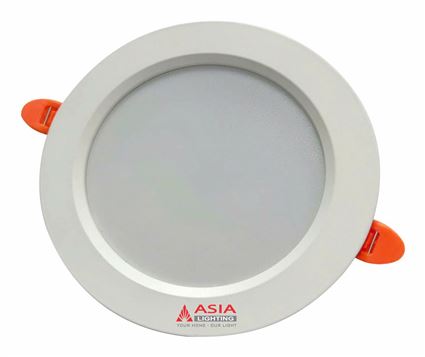 Âm trần viền trắng trơn thân nhôm nguồn rời