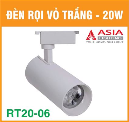Đèn rọi vỏ trắng 20W - RT20-06