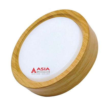 Ốp nổi tròn vân gỗ DOB